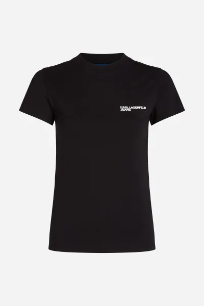 Tričko Karl Lagerfeld Jeans Klj Slim Ss Tee Black