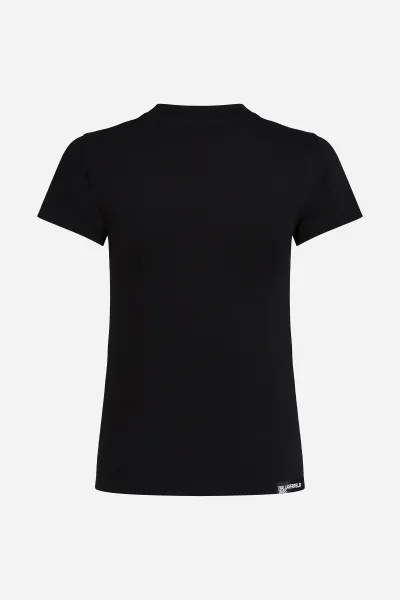 Tričko Karl Lagerfeld Jeans Klj Slim Ss Tee Black