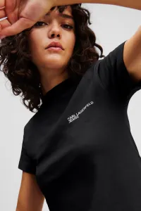 Tričko Karl Lagerfeld Jeans Klj Slim Ss Tee Black