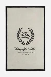 Uterák Karl Lagerfeld K/Hotel Karl Crest Beachtowel Black