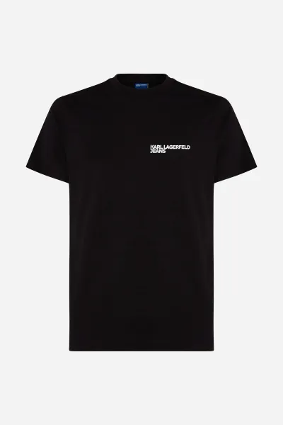 Tričko Karl Lagerfeld Jeans Klj Slim Ss Tee Black