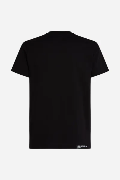 Tričko Karl Lagerfeld Jeans Klj Slim Ss Tee Black