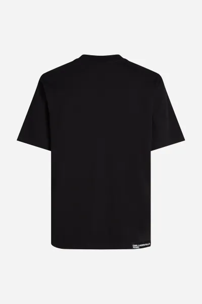 Tričko Karl Lagerfeld Jeans Klj Reg Ss Essential Tee Black
