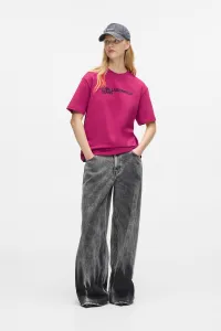 Tričko Karl Lagerfeld Jeans Klj Reg Ss Essential Tee Very Berry