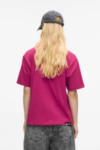 Tričko Karl Lagerfeld Jeans Klj Reg Ss Essential Tee Very Berry