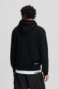 Mikina Karl Lagerfeld Jeans Klj Reg Logo Hoodie Black