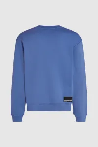 Mikina Karl Lagerfeld Jeans Klj Reg Essential Logo Sweat Washed Federal Blue