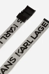 Opasok Karl Lagerfeld Jeans Klj Reversible Webbing Belt White