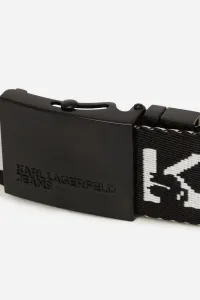 Opasok Karl Lagerfeld Jeans Klj Reversible Webbing Belt White