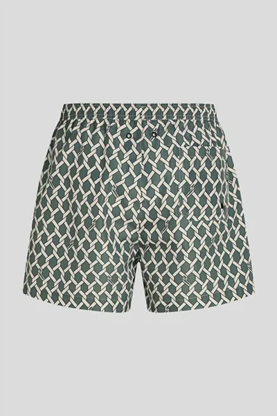 Plavky Karl Lagerfeld Geo Print Short Boardshort Geo-Sedona