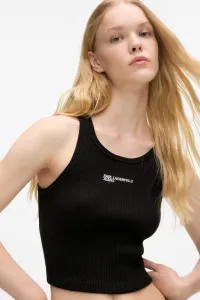 Sveter Karl Lagerfeld Jeans Klj Knitted Tank Black