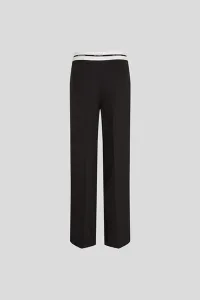 Nohavice Karl Lagerfeld Bw Essential Suit Pants Black