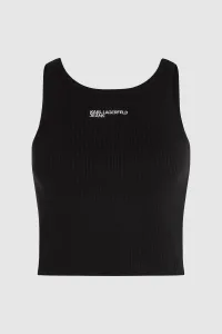 Sveter Karl Lagerfeld Jeans Klj Knitted Tank Black