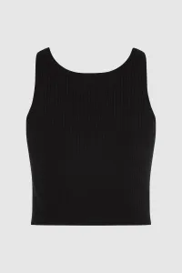 Sveter Karl Lagerfeld Jeans Klj Knitted Tank Black
