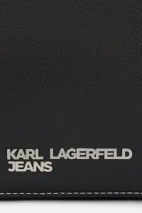 Crossbody Karl Lagerfeld Jeans Klj Metal Logo Sm Camera Bag Black