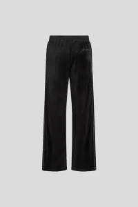 Tepláky Karl Lagerfeld Ikon Velvet Sweatpants Black