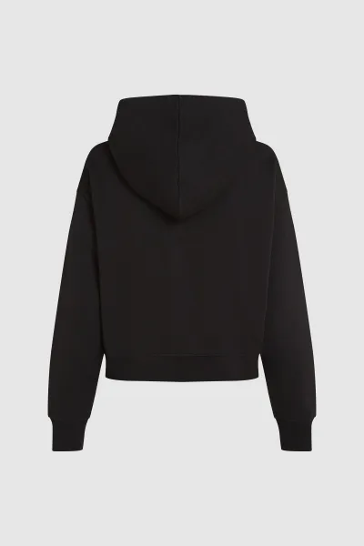 Mikina Karl Lagerfeld Jeans Klj Reg Graffiti Hoodie Black