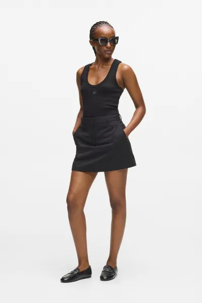 Sukňa Karl Lagerfeld Mini Skirt Black