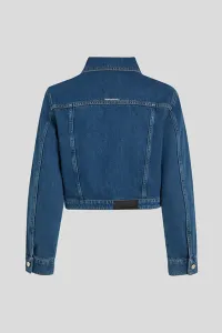 Bunda Karl Lagerfeld Fashion Denim Jacket Mid Blue