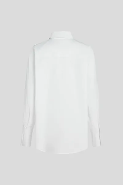 Košeľa Karl Lagerfeld Karl Daily Poplin Shirt White