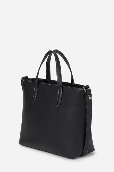 Kabelka Karl Lagerfeld Jeans Klj Metal Logo Mini Tote Black