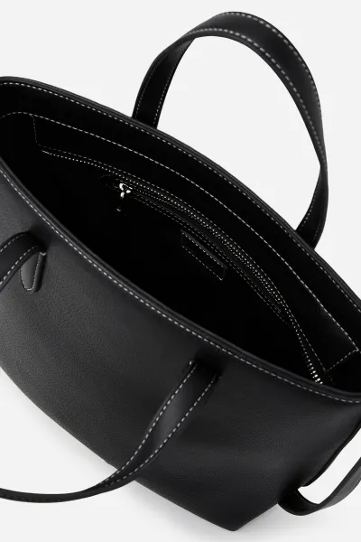Kabelka Karl Lagerfeld Jeans Klj Metal Logo Mini Tote Black