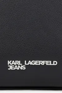 Kabelka Karl Lagerfeld Jeans Klj Metal Logo Mini Tote Black