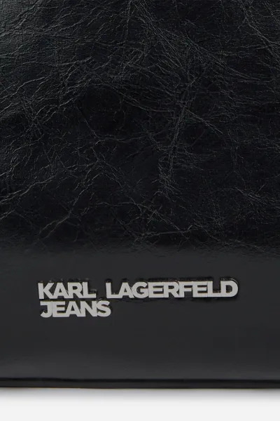 Kabelka Karl Lagerfeld Jeans Klj Buckle Large Shb Black