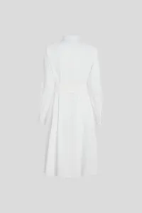 Šaty Karl Lagerfeld Karl Daily Shirt Dress White