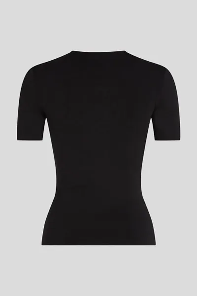 Sveter Karl Lagerfeld Karl Daily Knit Top Black