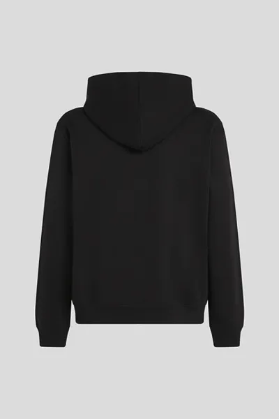Mikina Karl Lagerfeld Jeans Klj Zip-Up Hoodie Black