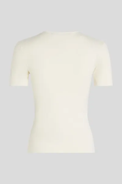 Sveter Karl Lagerfeld Karl Daily Knit Top Cannoli Cream