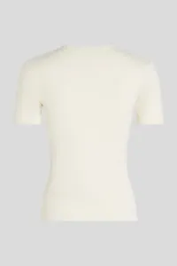 Sveter Karl Lagerfeld Karl Daily Knit Top Cannoli Cream