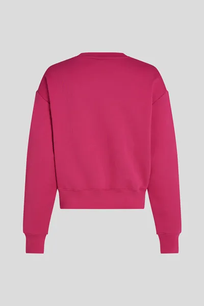Mikina Karl Lagerfeld Jeans Klj Reg Reflection Sweat Very Berry