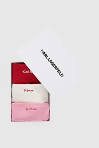 Spodná Bielizeň Karl Lagerfeld Karl Slogan Thong Gp Begonia-Chilli-Cannoli