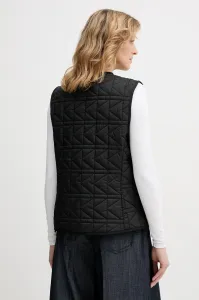 Vesta Karl Lagerfeld K Quilt Lightweight Gilet Black