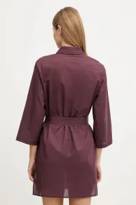 Plážové Oblečenie Karl Lagerfeld Karl Dna Signature Beach Dress Fudge