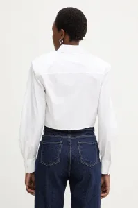 Košeľa Karl Lagerfeld Fashion Poplin Shirt White