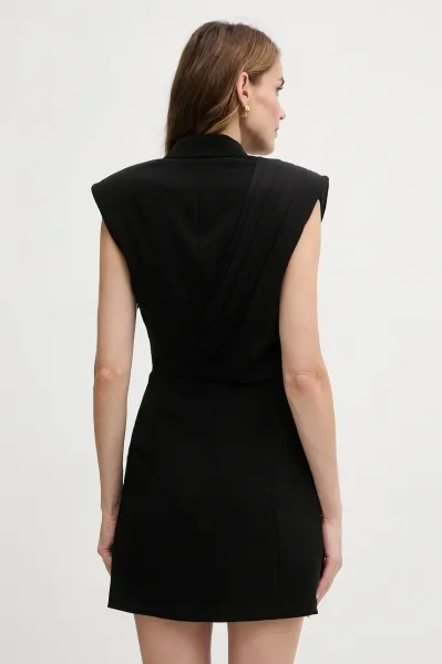 Šaty Karl Lagerfeld Fashion Blazer Dress Black