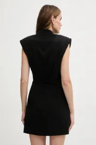 Šaty Karl Lagerfeld Fashion Blazer Dress Black