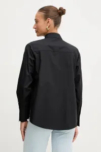 Košeľa Karl Lagerfeld Karl Daily Poplin Shirt Black