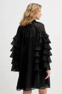 Šaty Karl Lagerfeld Fashion Boheme Dress Black