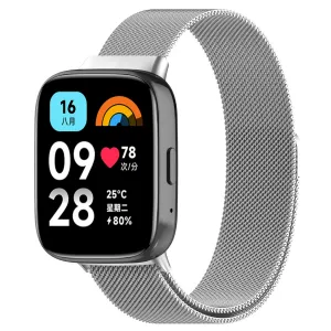 BStrap Milanese remienok na Xiaomi Redmi Watch 3 Active / Lite, silver