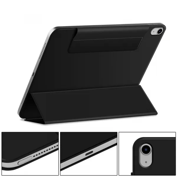 Tech-Protect Smartcase Magnetic puzdro na iPad Air 13'' 1-2gen 2024-2025, čierne (TEC363247)