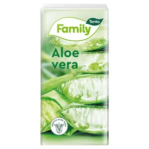 Tento Family Sensitive Aloe Vera hygienické vreckovky 3 vrstvové 10 x 10 ks