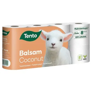 Tento Balsam Coconut toaletný papier 3 vrstvy 8 kotúčov