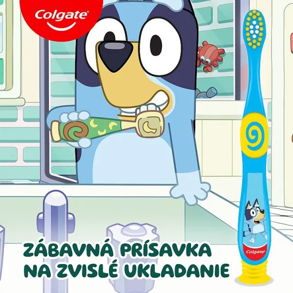 Zubná kefka Colgate Kids Bluey 3-5 rokov