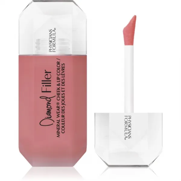 Physicians Formula Mineral Wear® Diamond Filler rúž na pery a líca odtieň Radiant Pink 7.3 ml