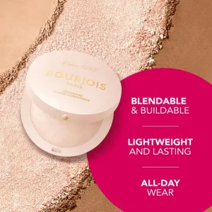 Bourjois Maxi Round Pot Highlighter rozjasňovač odtieň 003 Champagne 7 g