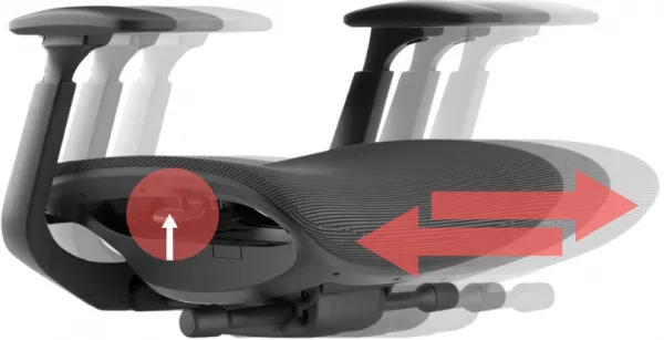 ANTARES Ergonomická kancelárska stolička KLEM, sedenie 8+ hodín denne